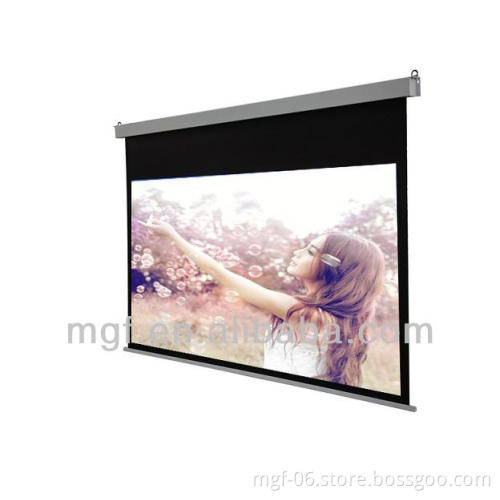 Remote Control Electric Projector Screen/Hot Sell Electric Projector Screen